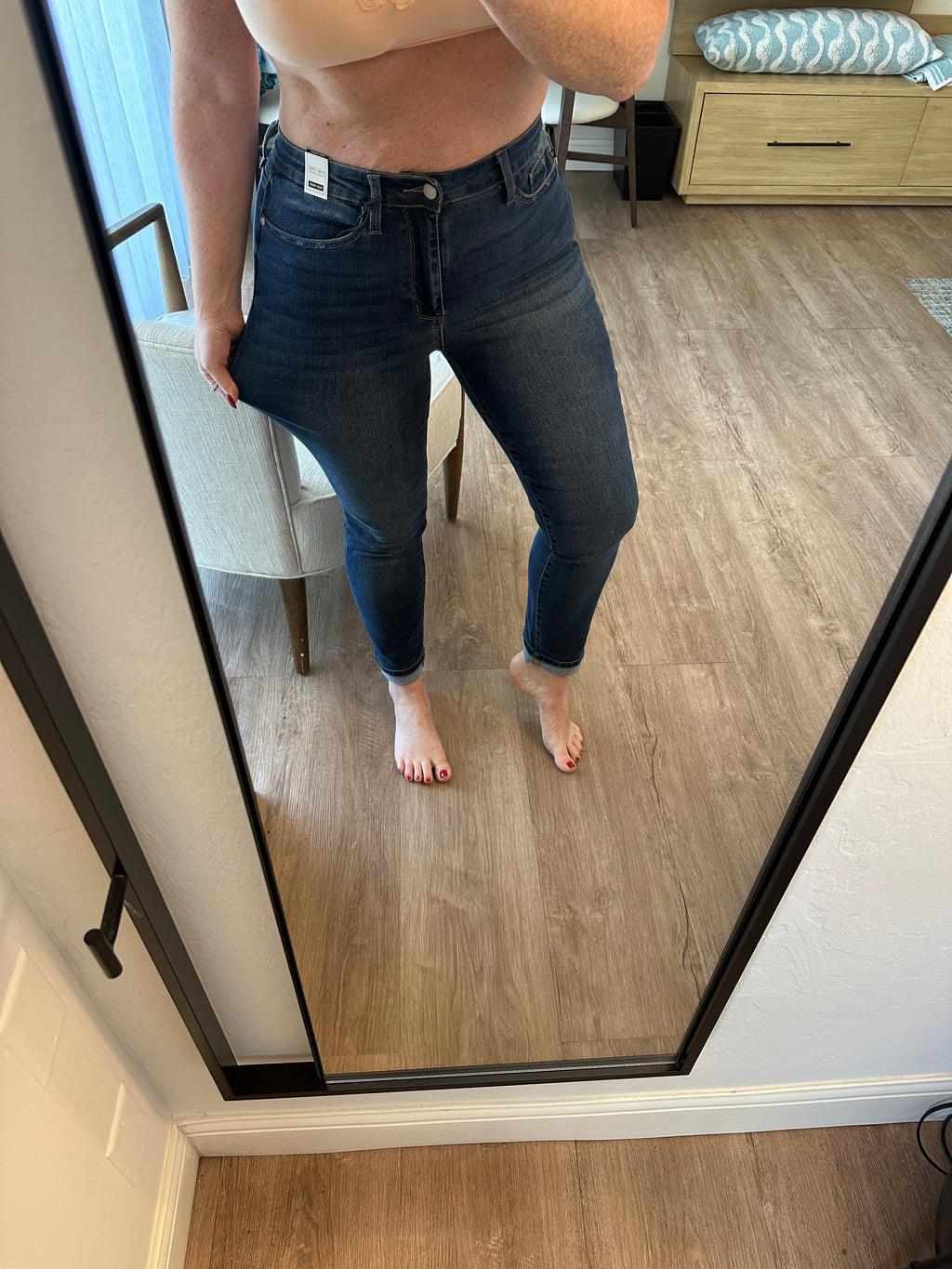 Downtown High Rise Boyfriend Jeans