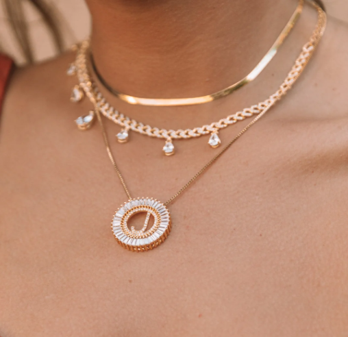 The OG Radiant Initial Necklace *Made to Order*