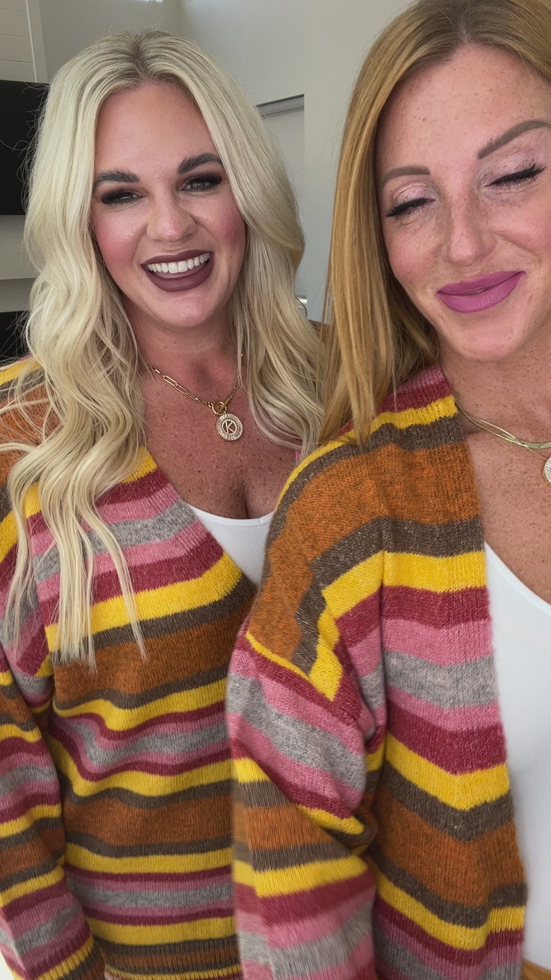 Henny Penny Striped Cardigan