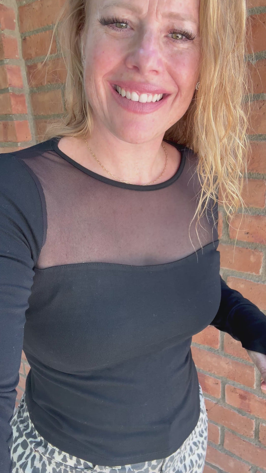 Crunch Time Top by White Birch