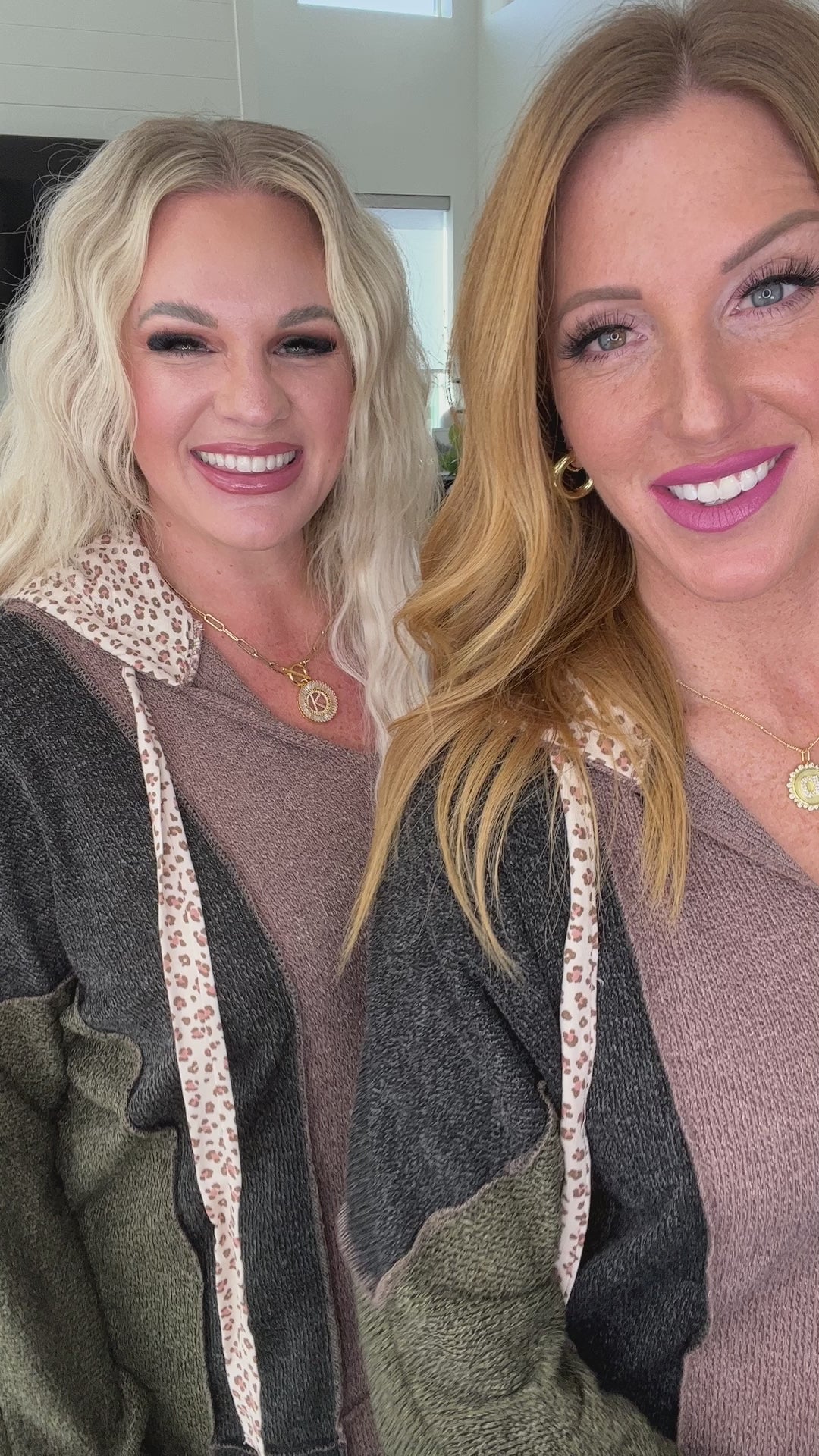 Mixed Emotions Color Block Hoodie