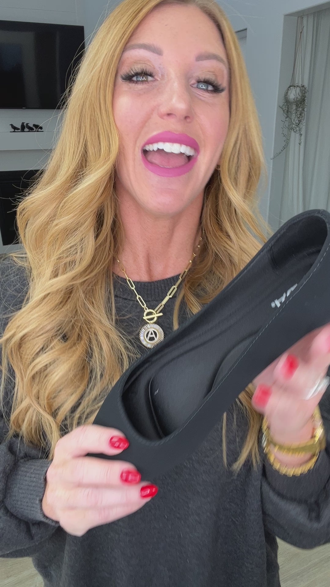 On Your Toes Ballet Flats in Black