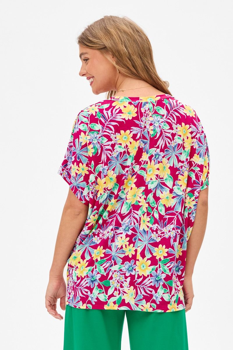 Dear Scarlett Floral Sadie Top