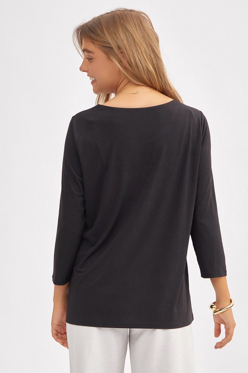 Dear Scarlett Signature Classic Round Neck Top