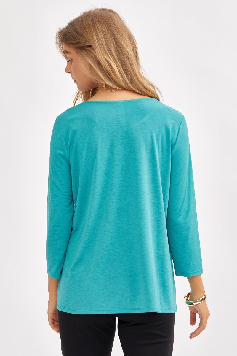 Dear Scarlett Signature Classic Round Neck Top