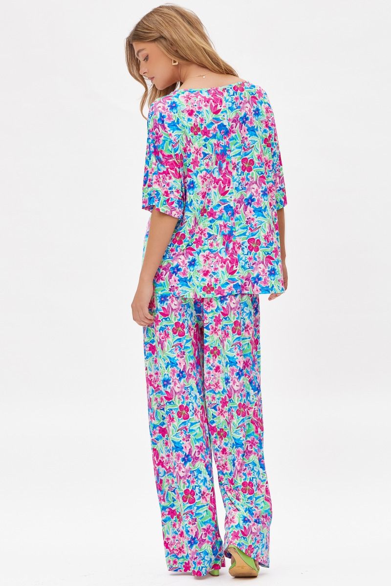 Dear Scarlett Cabana Set in Violet