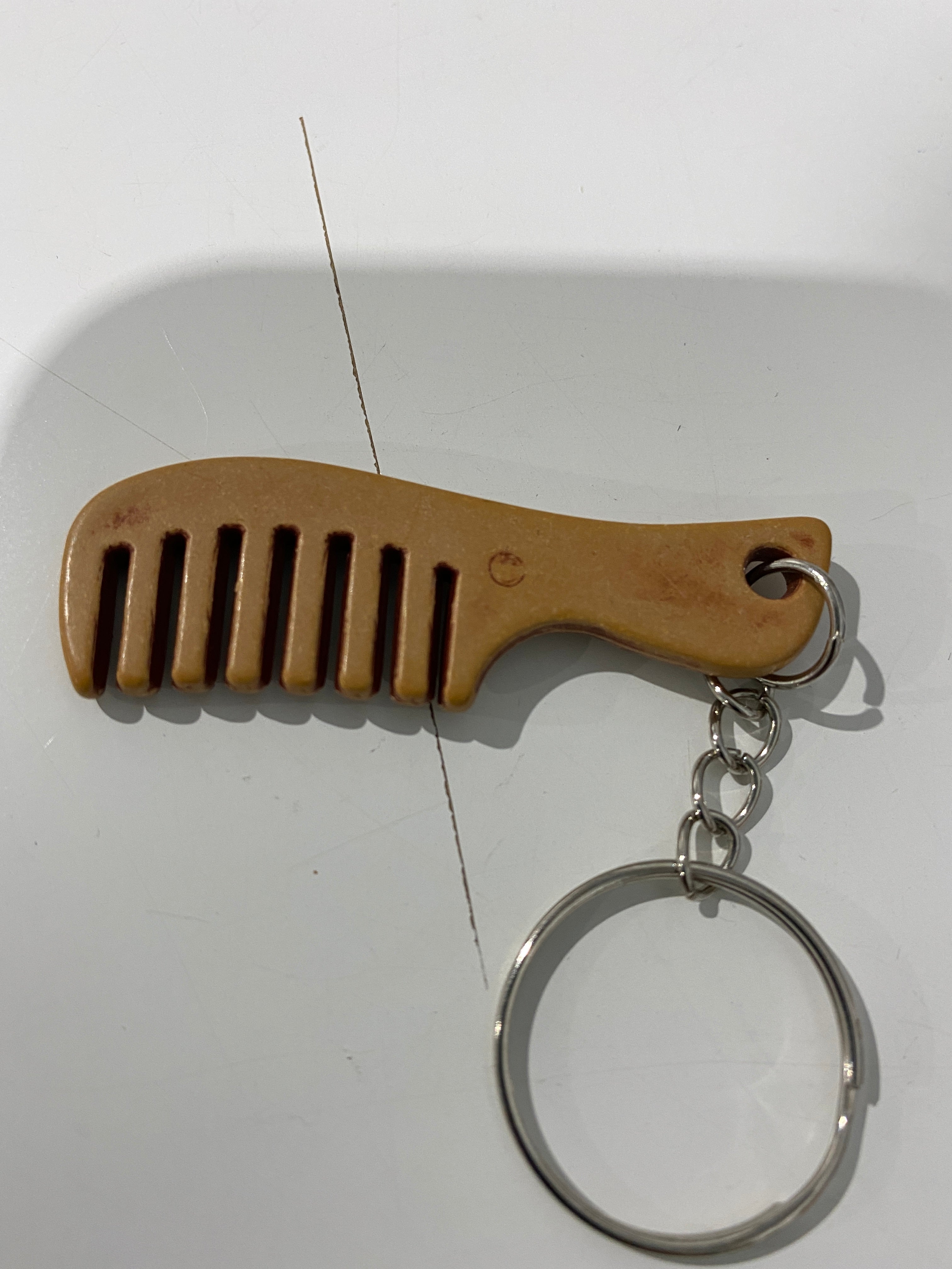 Key Chain Beard Comb