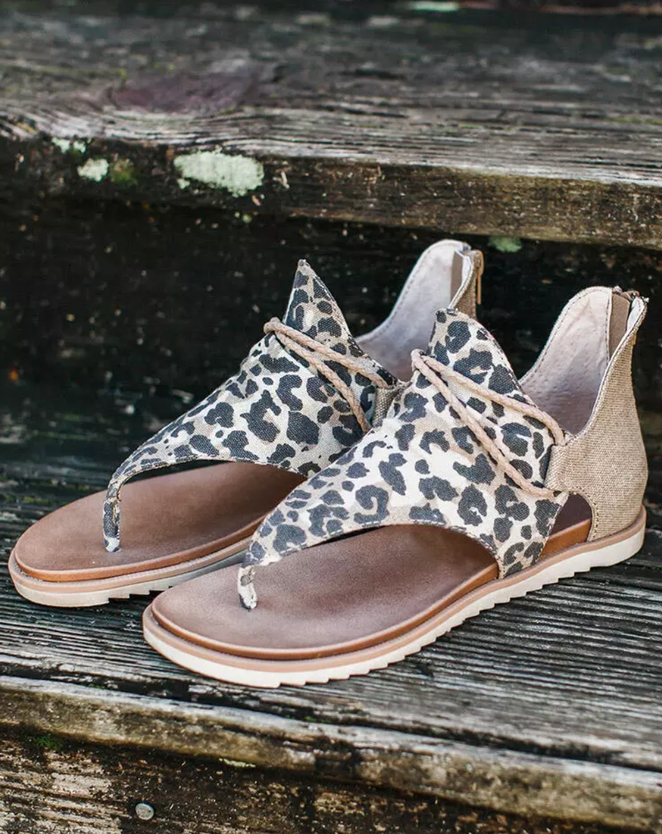 Lavish Leopard Sandal