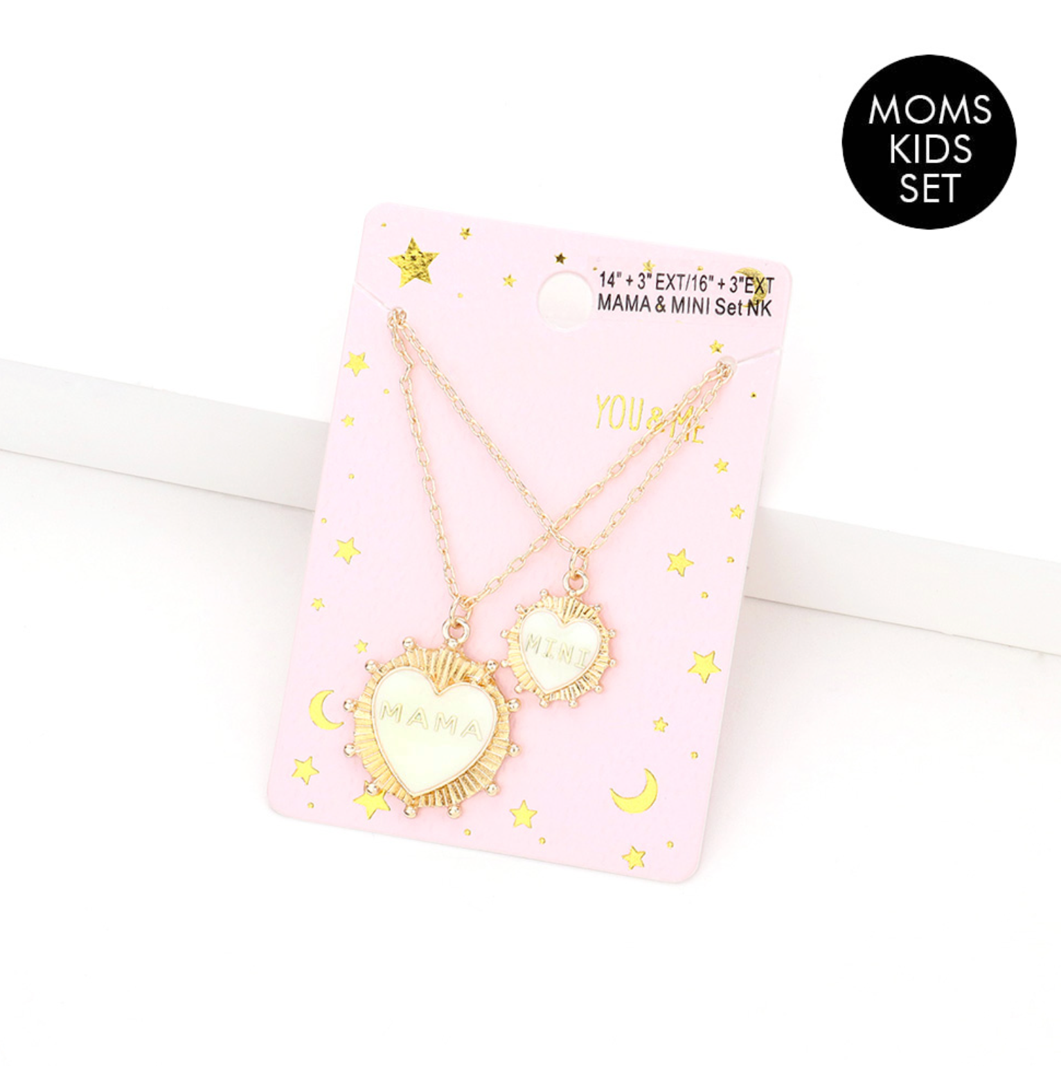 Mama & Mini Necklace Set - 3 Color Choices