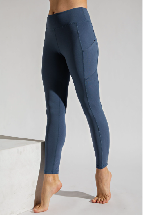 Butter Soft Basic Full Length Leggings with Pockets