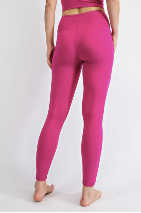 Butter Soft Basic Full Length Leggings with Pockets