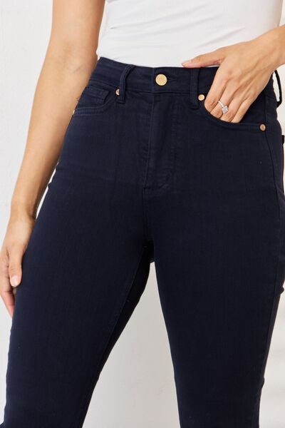 Navy Tummy Control Skinny Jeans