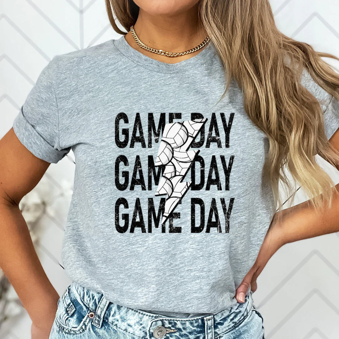 Pre-Order - Game Day Volleyball Graphic Tee