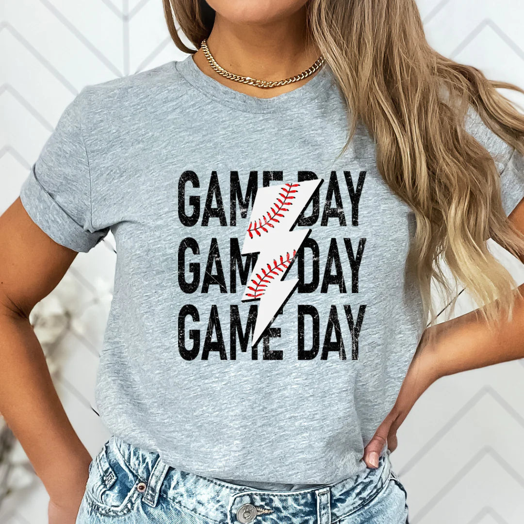 Pre-Order - Game Day Baseball Graphic Tee