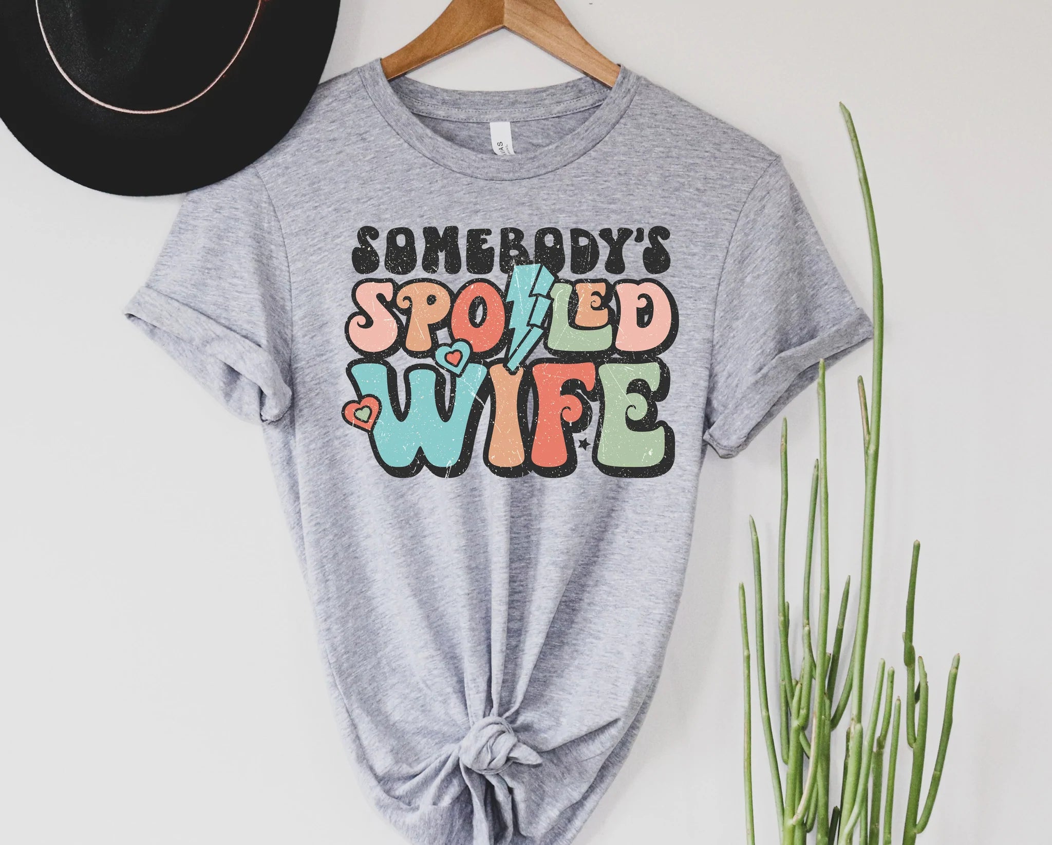 Somebody's Spoiled Wife Graphic Tee